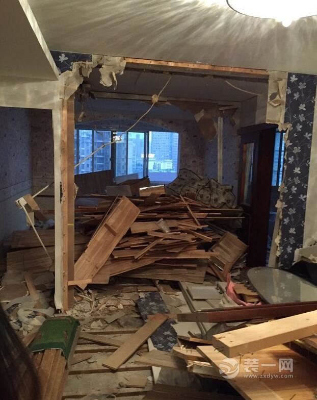 三室一厅一厨一卫旧房拆改环节 7.3万小全包